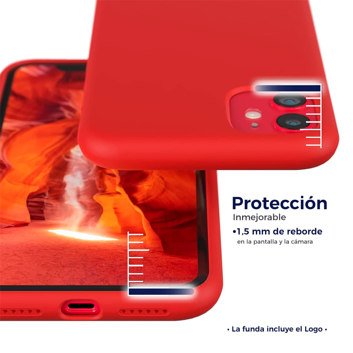 Funda Silicona iPhone 11