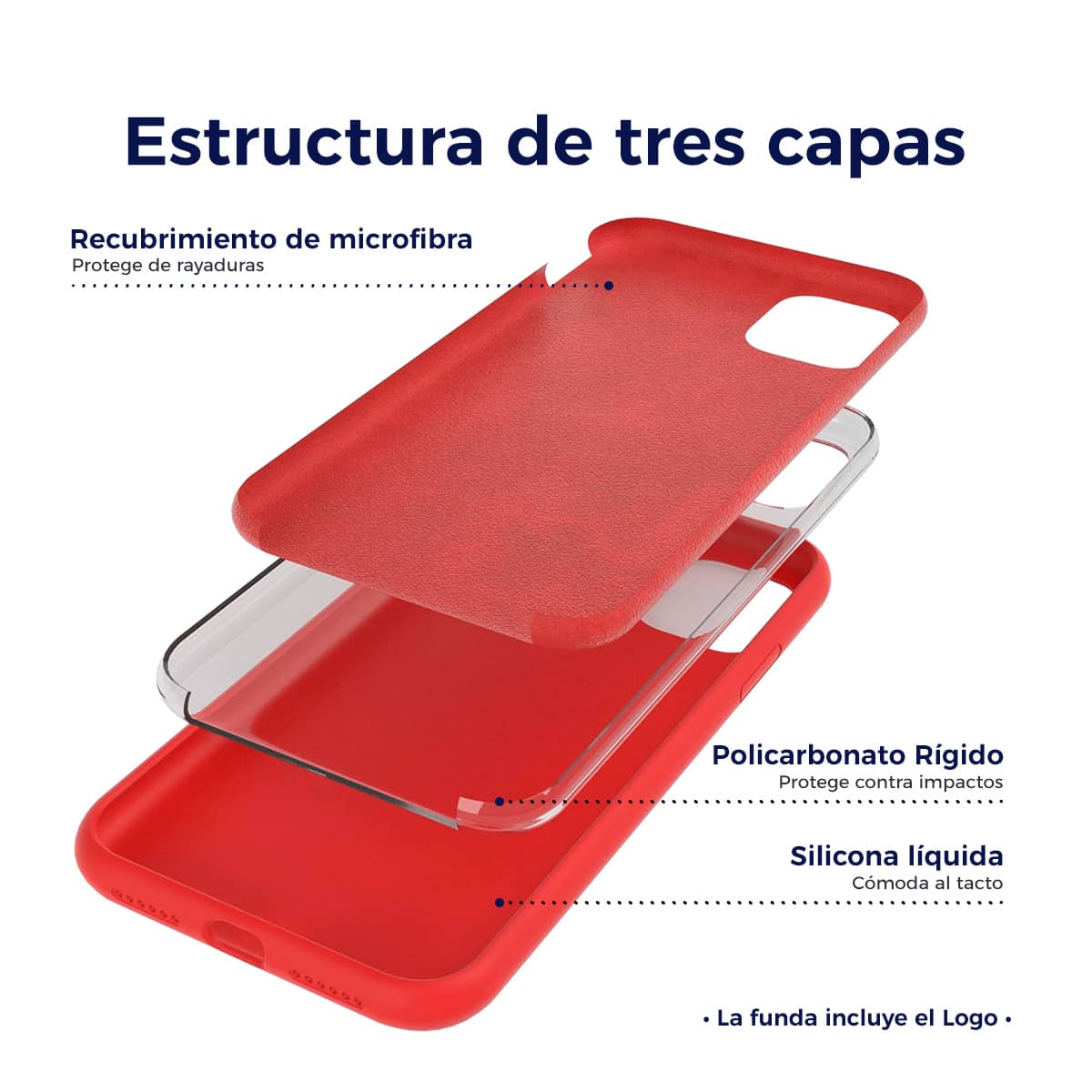 Funda Silicona iPhone 11