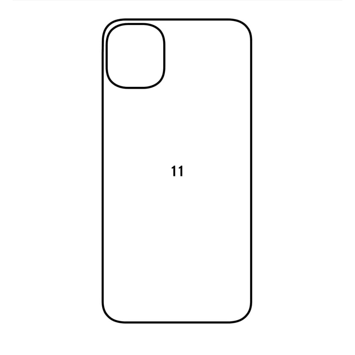 Hidrogel Vidrio Trasero iPhone XR/11